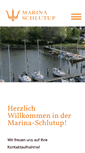 Mobile Screenshot of marina-schlutup.de